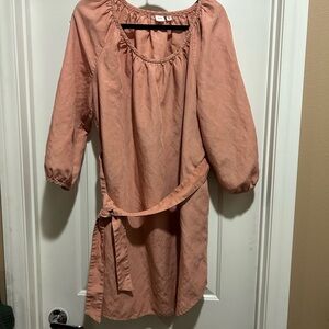 Gap dress with pockets tie-waist